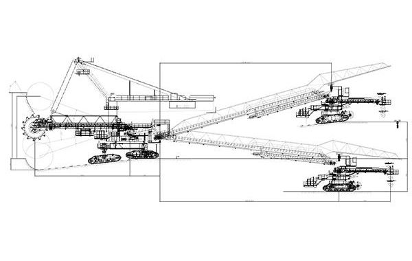 KU300 BUCKET WHEEL EXCAVATOR RECONSTRUCTION STUDY - NOEN, a.s.