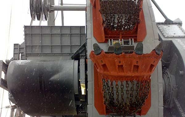 RECONSTRUCTION OF BUCKET WHEEL BOOM AND EXCAVATING TIP OF KU 300/19 BUCKET WHEEL EXCAVATOR - NOEN, a.s.