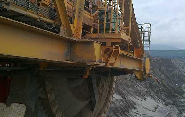 K2000 BUCKET WHEEL EXCAVATOR TIP RECONSTRUCTION - NOEN, a.s.