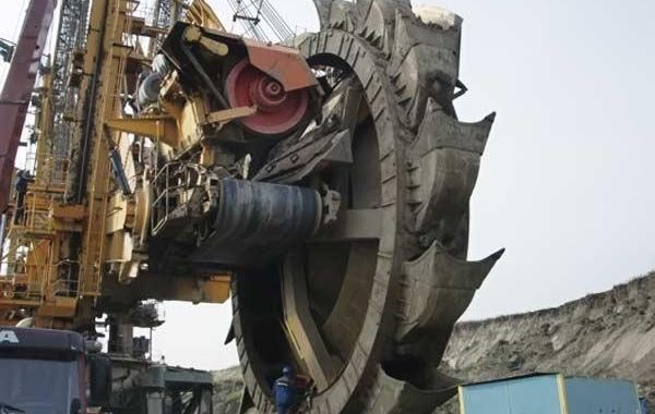 KU800/19 BUCKET WHEEL EXCAVATOR TIP RECONSTRUCTION - NOEN, a.s.