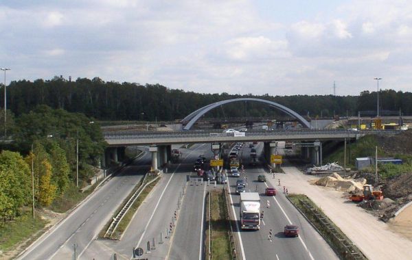 Dálniční mosty, uzel Murckowska, Polsko