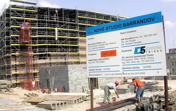 Filmový ateliér Barrandov, Praha