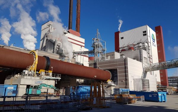 Paper Mill SCA Östrand, Timrå, Švédsko