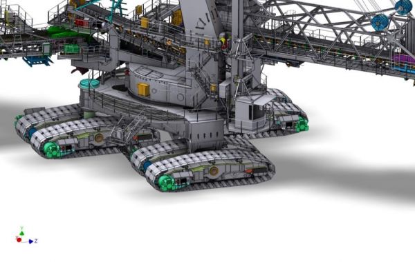 KR2800T – BUCKET WHEEL EXCAVATOR (KK 550) - NOEN, a.s.