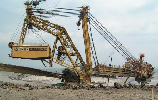 KU 800/18 BUCKET WHEEL EXCAVATOR OVERHAUL - NOEN, a.s.