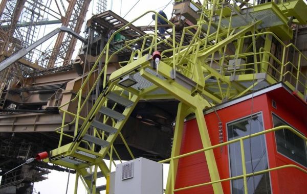 KU800/18 BUCKET WHEEL EXCAVATOR OPERATOR’S CABIN - NOEN, a.s.