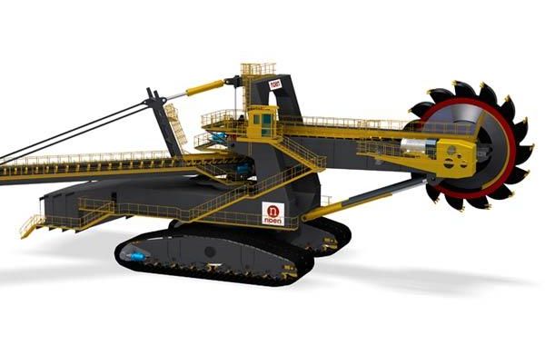 KR4500Nk – BUCKET WHEEL EXCAVATOR (K 1100) - NOEN, a.s.